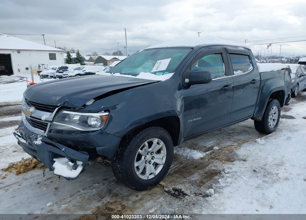 2018 CHEVROLET COLORADO LT VIN: 1GCGTCEN6J1228771