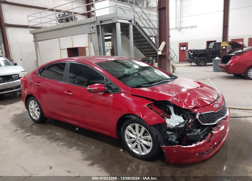 2016 KIA FORTE LX VIN: KNAFX4A68G5443734