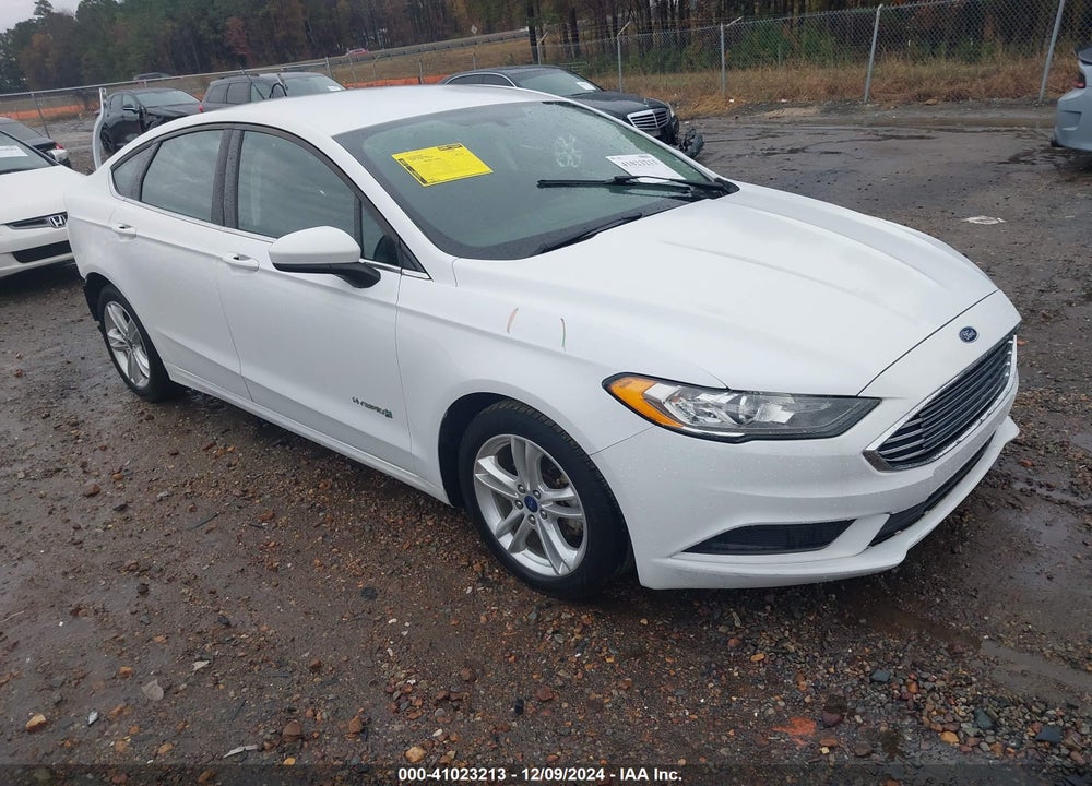 2018 FORD FUSION HYBRID SE VIN: 3FA6P0LU8JR206551