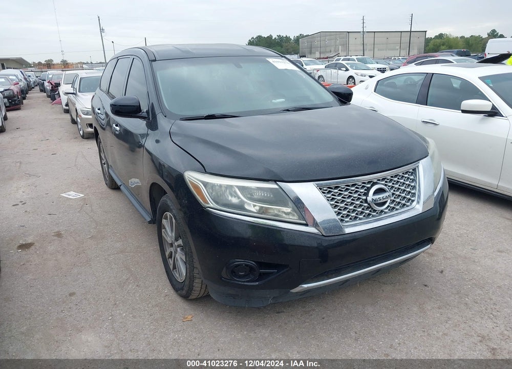 2013 NISSAN PATHFINDER S VIN: 5N1AR2MN2DC639380