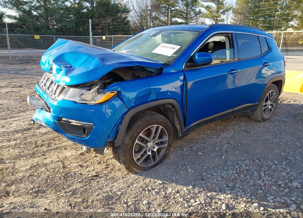 2018 JEEP COMPASS LATITUDE FWD VIN: 3C4NJCBB6JT140433