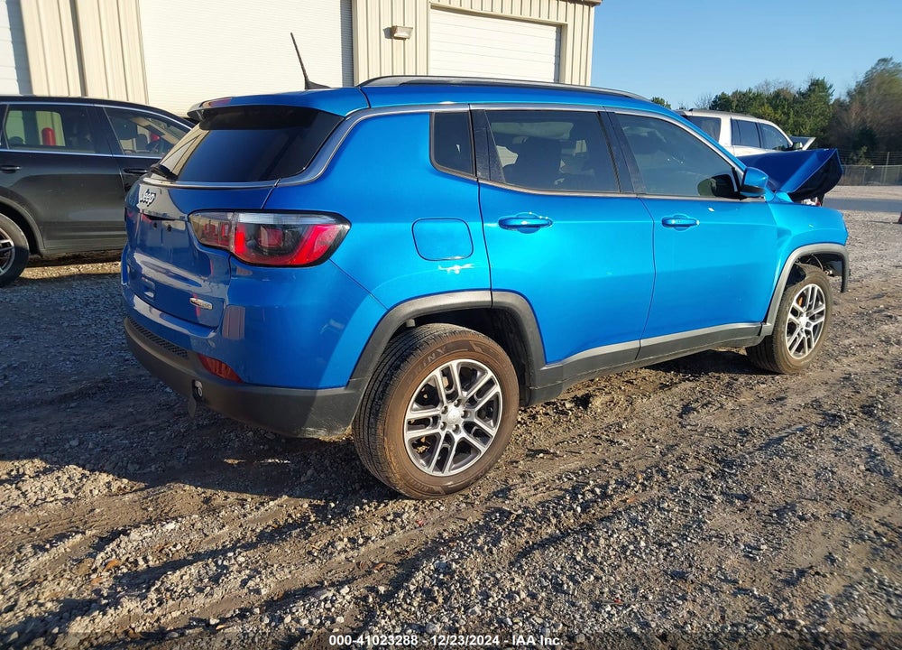 2018 JEEP COMPASS LATITUDE FWD VIN: 3C4NJCBB6JT140433