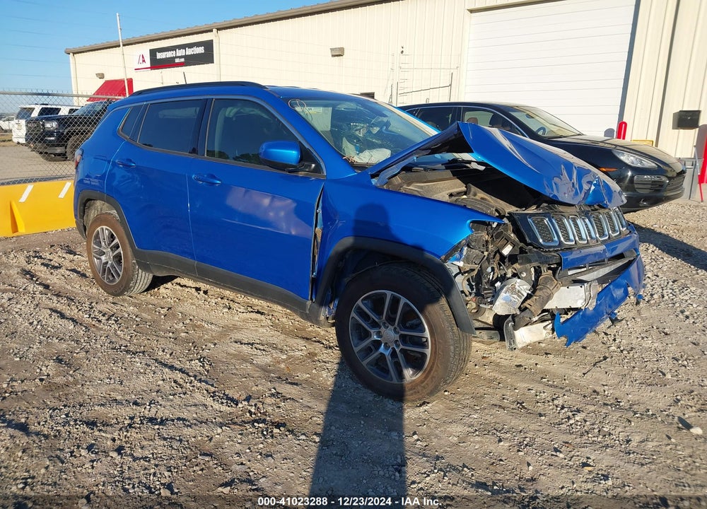 2018 JEEP COMPASS LATITUDE FWD VIN: 3C4NJCBB6JT140433