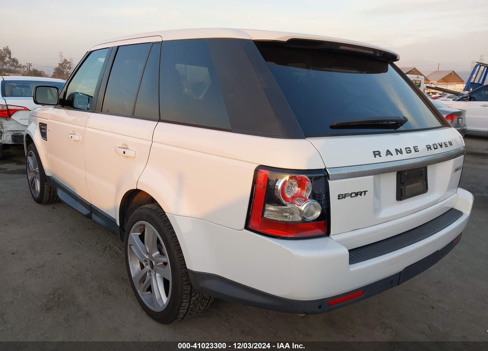 2013 LAND ROVER RANGE ROVER SPORT HSE VIN: SALSK2D43DA812610
