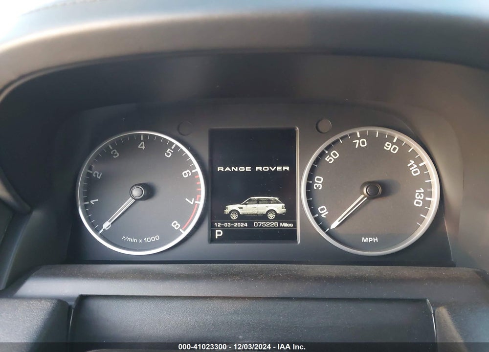 2013 LAND ROVER RANGE ROVER SPORT HSE VIN: SALSK2D43DA812610