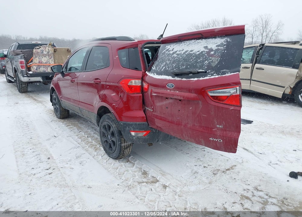 2020 FORD ECOSPORT SE VIN: MAJ6S3GLXLC387591