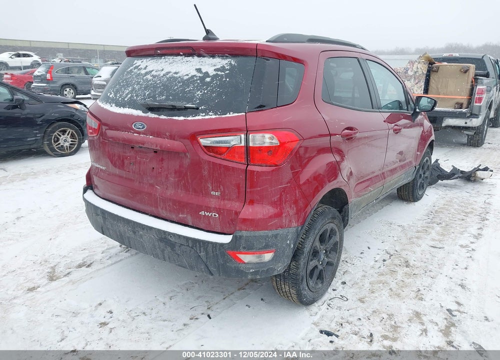 2020 FORD ECOSPORT SE VIN: MAJ6S3GLXLC387591