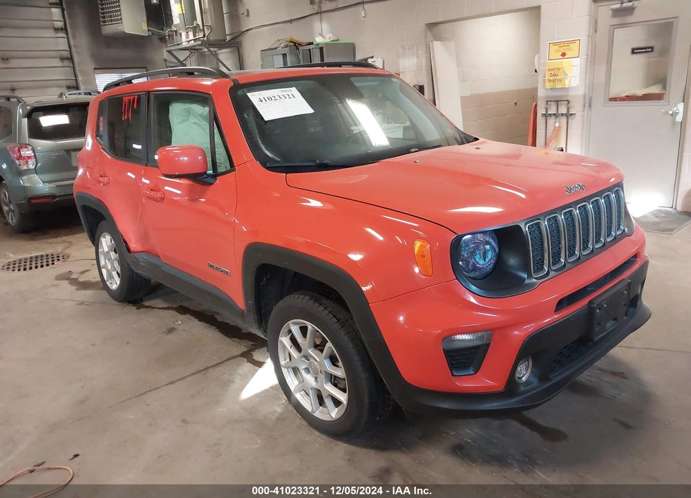2019 JEEP RENEGADE LATITUDE 4X4 VIN: ZACNJBB10KPK27607