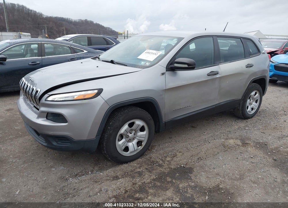 2014 JEEP CHEROKEE SPORT VIN: 1C4PJMAB6EW120988