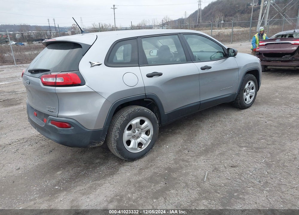 2014 JEEP CHEROKEE SPORT VIN: 1C4PJMAB6EW120988