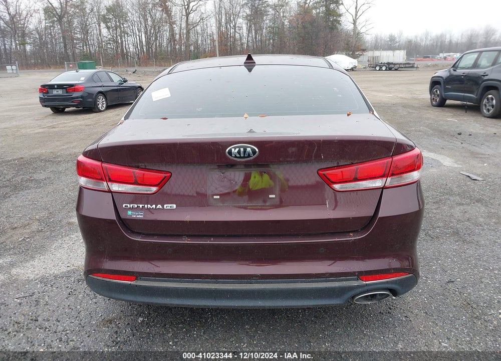 2018 KIA OPTIMA LX VIN: 5XXGT4L35JG229504