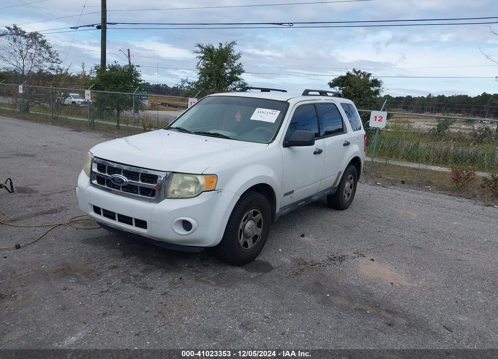 2008 FORD ESCAPE XLS/XLS MANUAL VIN: 1FMCU02Z08KC67129
