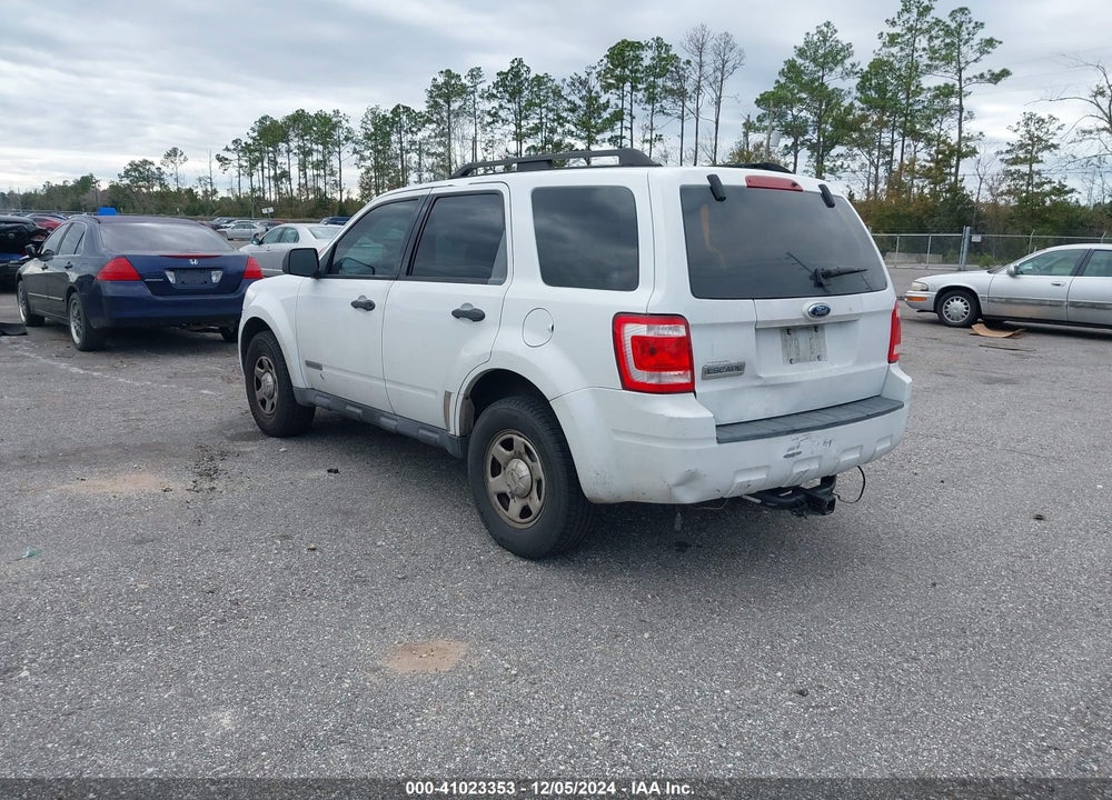2008 FORD ESCAPE XLS/XLS MANUAL VIN: 1FMCU02Z08KC67129
