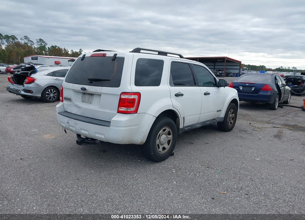 2008 FORD ESCAPE XLS/XLS MANUAL VIN: 1FMCU02Z08KC67129