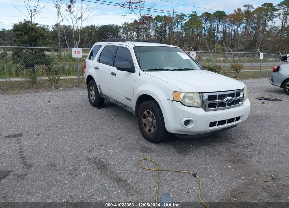 2008 FORD ESCAPE XLS/XLS MANUAL VIN: 1FMCU02Z08KC67129