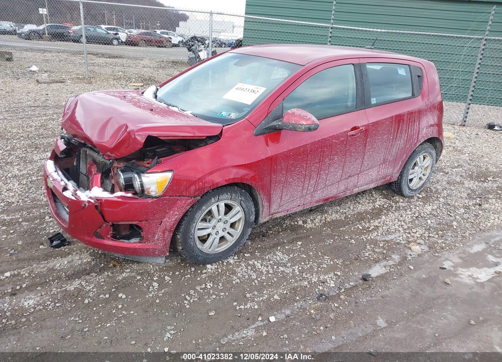 2012 CHEVROLET SONIC 2LS VIN: 1G1JA6SH4C4112376