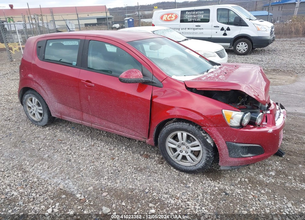 2012 CHEVROLET SONIC 2LS VIN: 1G1JA6SH4C4112376