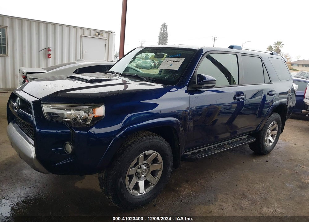 2016 TOYOTA 4RUNNER TRAIL VIN: JTEBU5JR9G5396641
