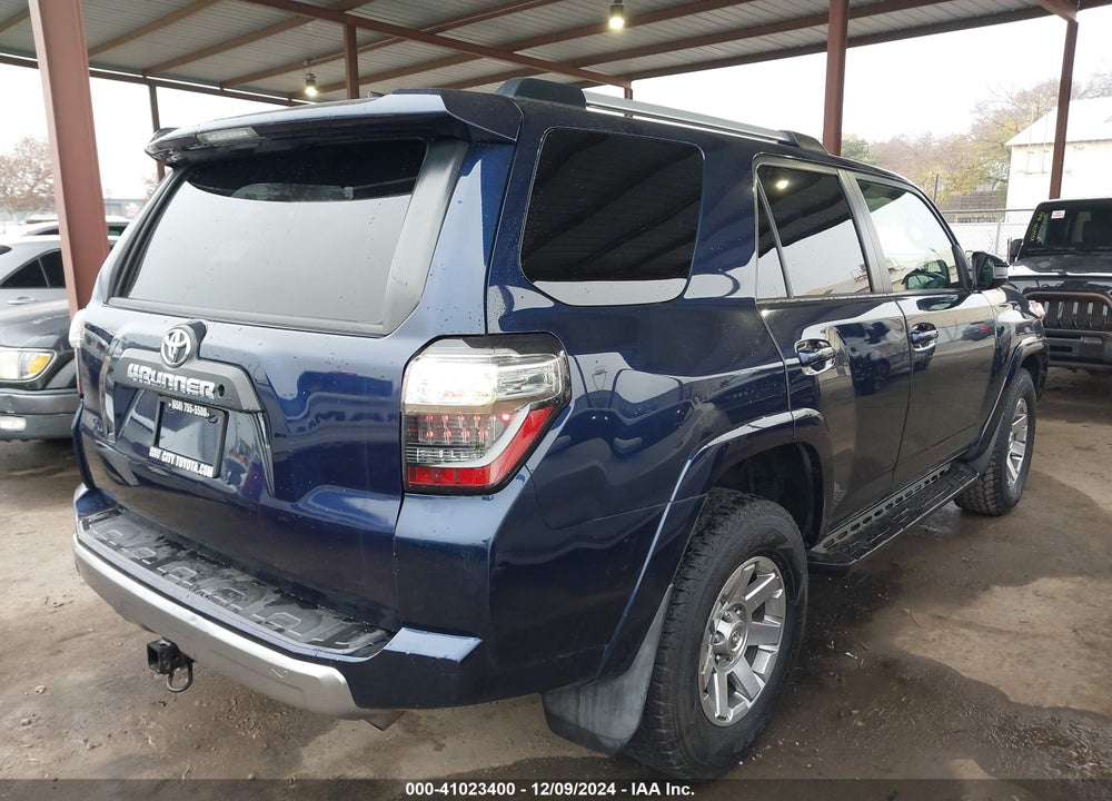 2016 TOYOTA 4RUNNER TRAIL VIN: JTEBU5JR9G5396641