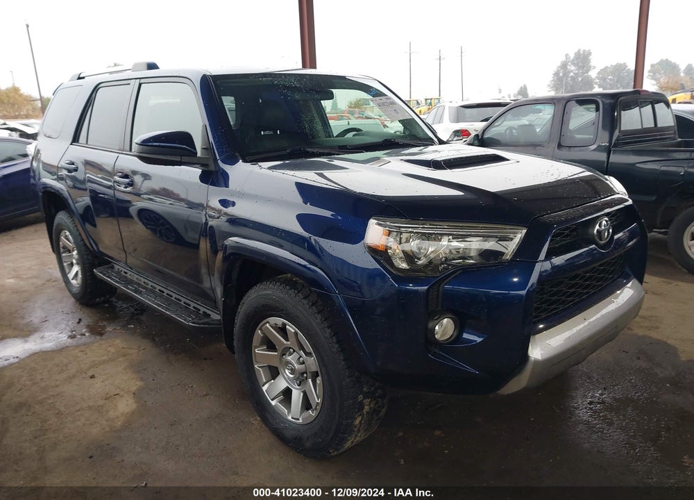 2016 TOYOTA 4RUNNER TRAIL VIN: JTEBU5JR9G5396641