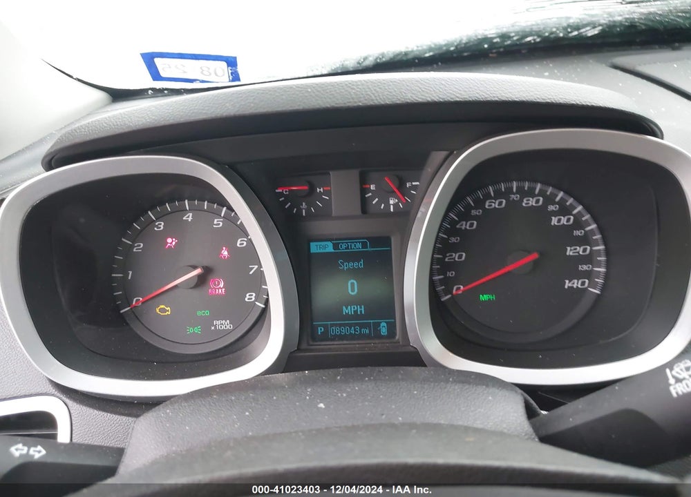 2017 CHEVROLET EQUINOX LT VIN: 2GNALCEK9H1527789