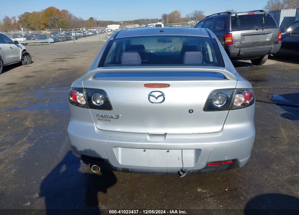2008 MAZDA 3 I TOURING VALUE VIN: JM1BK32F381164449