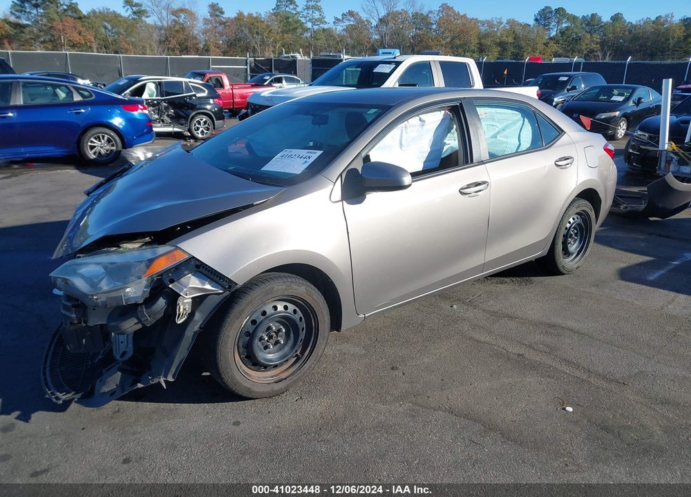 2015 TOYOTA COROLLA VIN: 2T1BURHE0FC255120