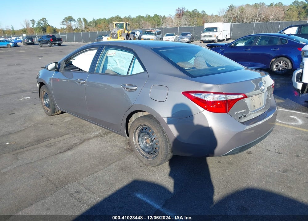2015 TOYOTA COROLLA VIN: 2T1BURHE0FC255120