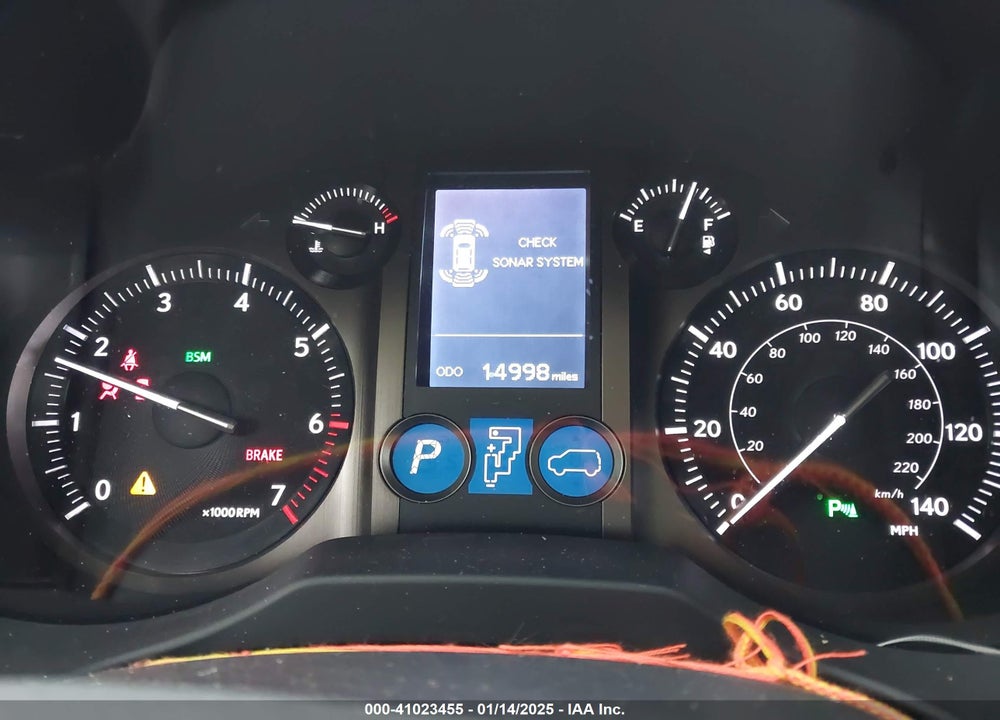 2019 LEXUS GX 460 VIN: JTJBM7FX5K5240125