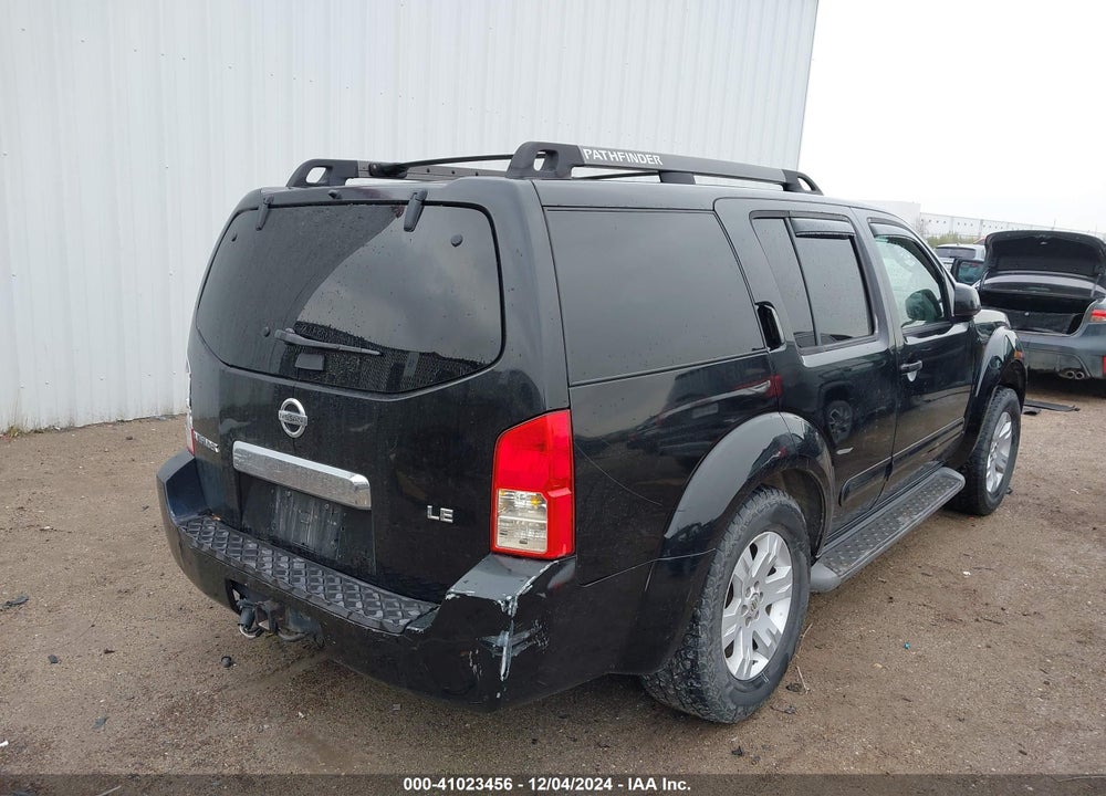 2006 NISSAN PATHFINDER LE VIN: 5N1AR18U56C642529