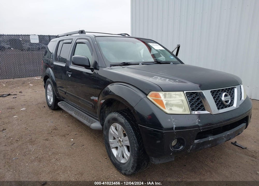 2006 NISSAN PATHFINDER LE VIN: 5N1AR18U56C642529