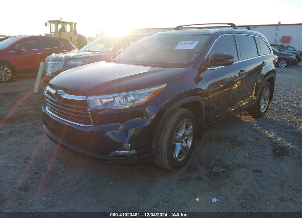 2016 TOYOTA HIGHLANDER LIMITED PLATINUM V6 VIN: 5TDDKRFH8GS275569