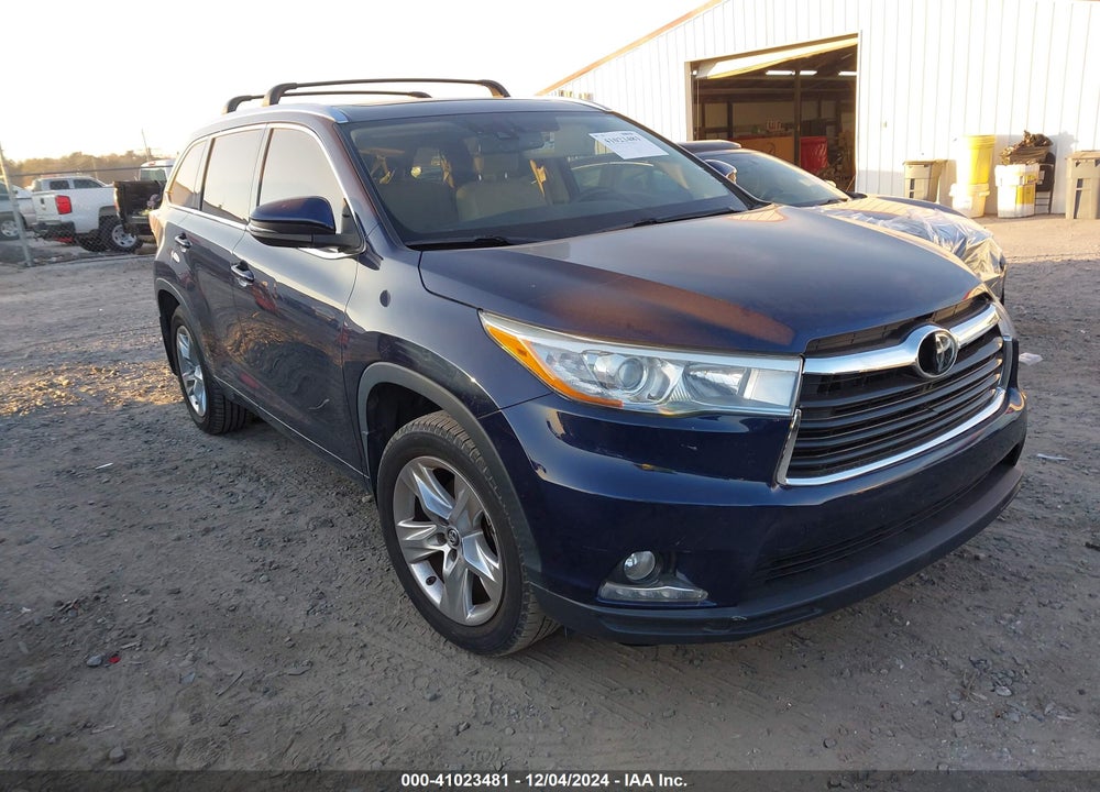 2016 TOYOTA HIGHLANDER LIMITED PLATINUM V6 VIN: 5TDDKRFH8GS275569