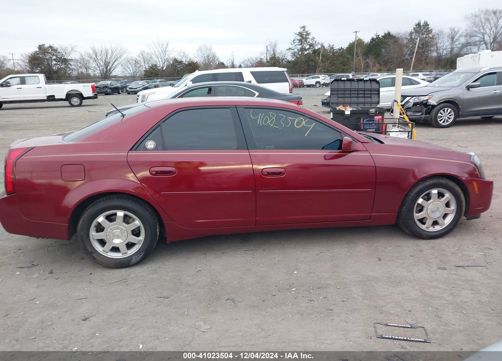 2004 CADILLAC CTS STANDARD VIN: 1G6DM577040148017