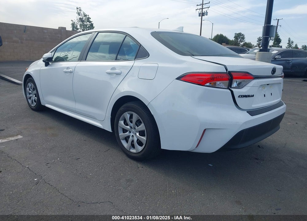 2023 TOYOTA COROLLA LE VIN: 5YFB4MDE3PP025727