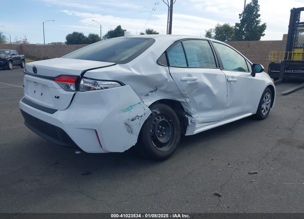 2023 TOYOTA COROLLA LE VIN: 5YFB4MDE3PP025727
