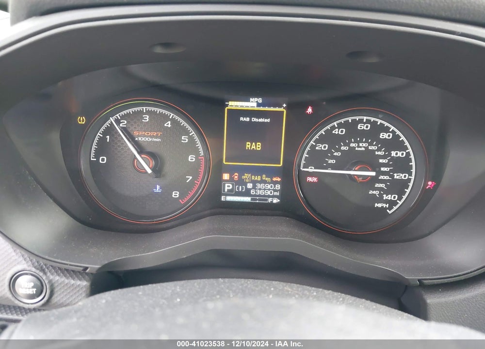 2022 SUBARU FORESTER SPORT VIN: JF2SKAJCXNH504857