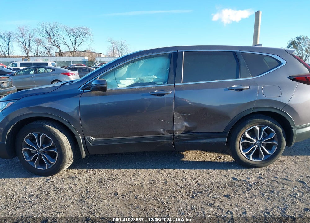 2022 HONDA CR-V AWD EX-L VIN: 2HKRW2H81NH605022