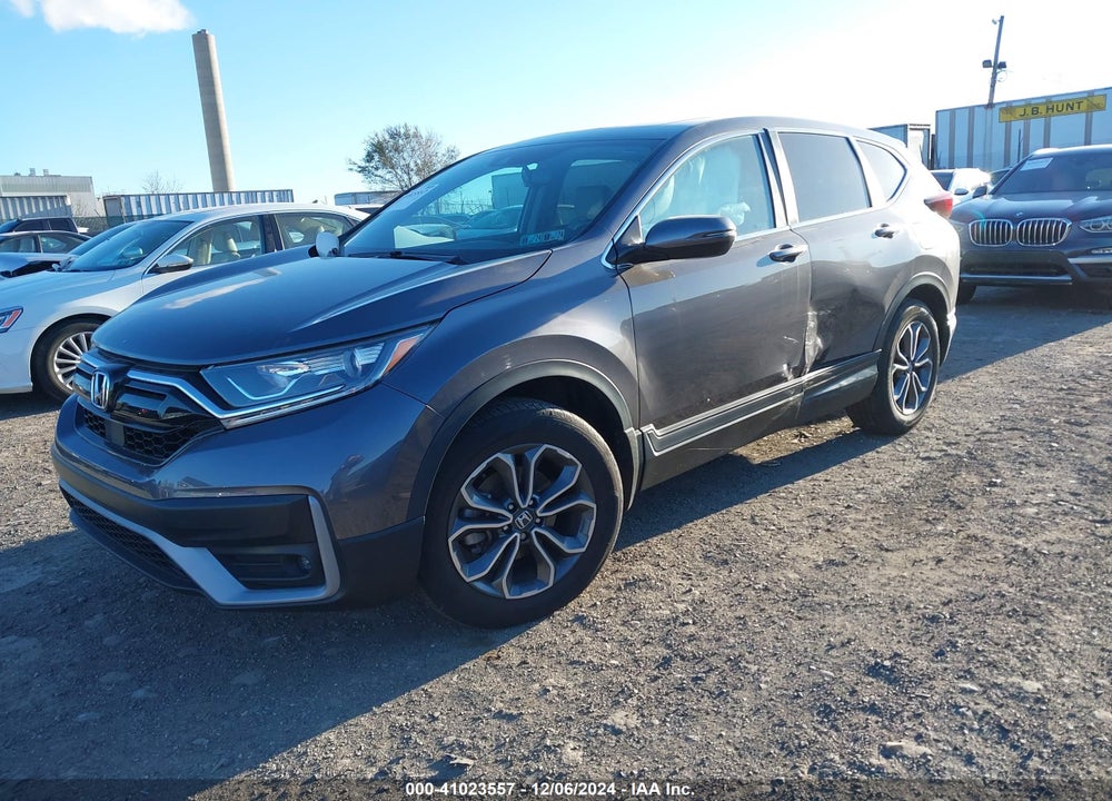 2022 HONDA CR-V AWD EX-L VIN: 2HKRW2H81NH605022