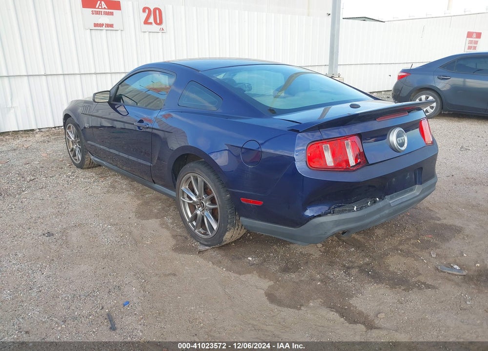 2010 FORD MUSTANG GT/GT PREMIUM VIN: 1ZVBP8CH3A5148990