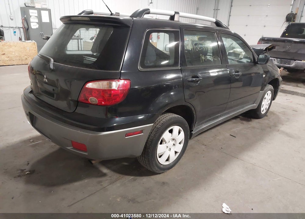 2006 MITSUBISHI OUTLANDER LS VIN: JA4LX31FX6U025724