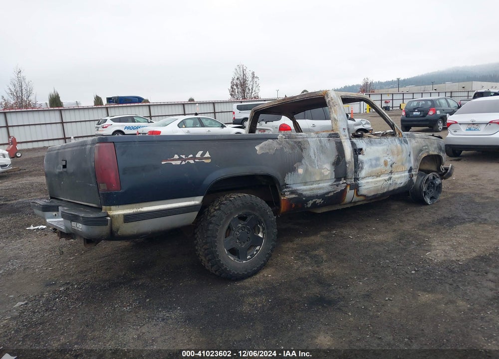 1989 CHEVROLET GMT-400 K1500 VIN: 2GCDK14K7K1252302