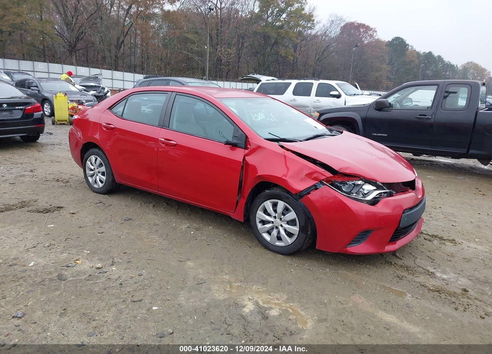 2014 TOYOTA COROLLA LE VIN: 2T1BURHE1EC113728