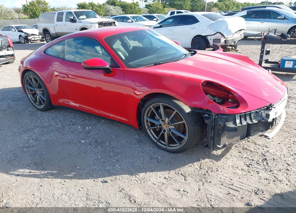 2021 PORSCHE 911 CARRERA VIN: WP0AA2A99MS205210