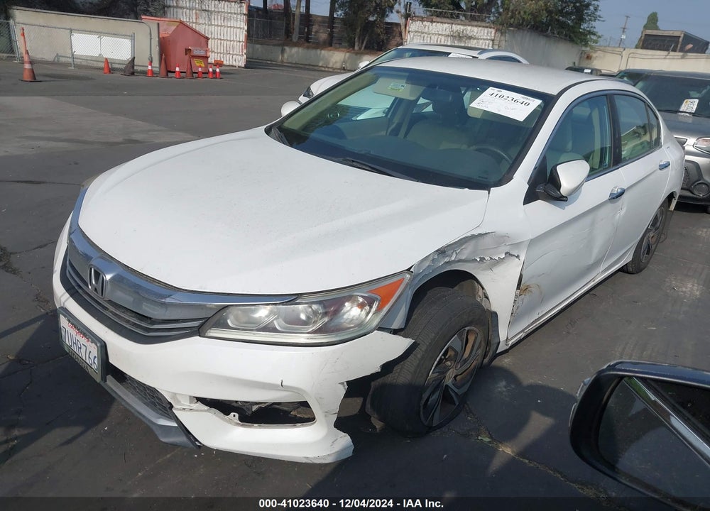 2016 HONDA ACCORD LX VIN: 1HGCR2F35GA094950