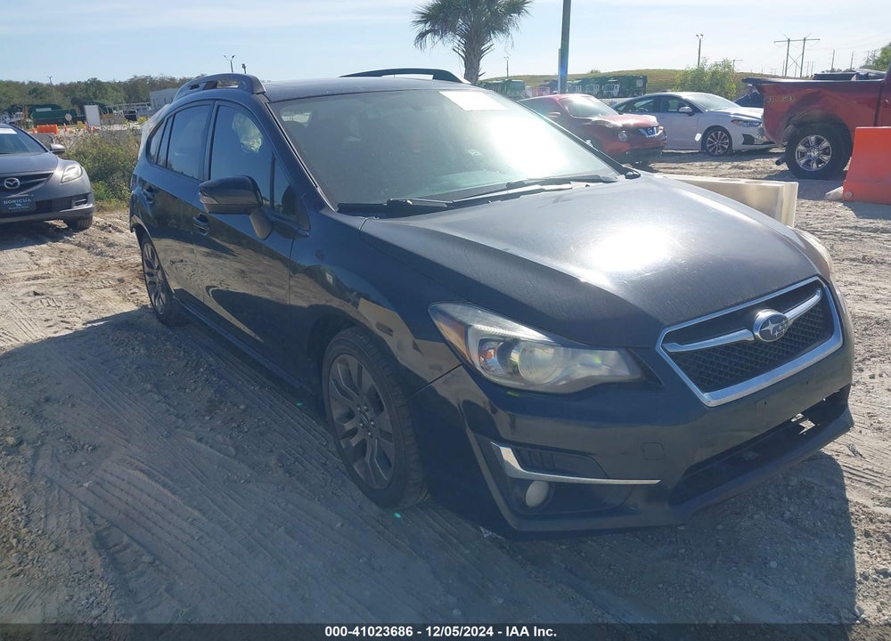 2016 SUBARU IMPREZA 2.0I SPORT PREMIUM VIN: JF1GPAP6XG8310202