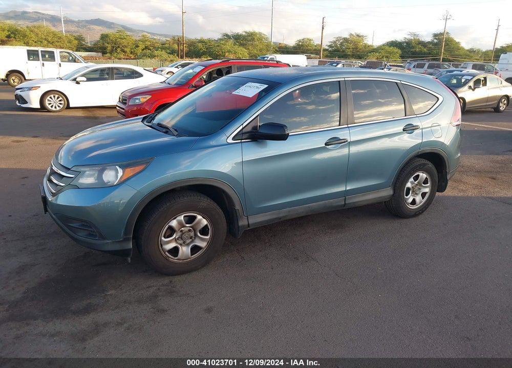 2013 HONDA CR-V LX VIN: 5J6RM3H37DL025990
