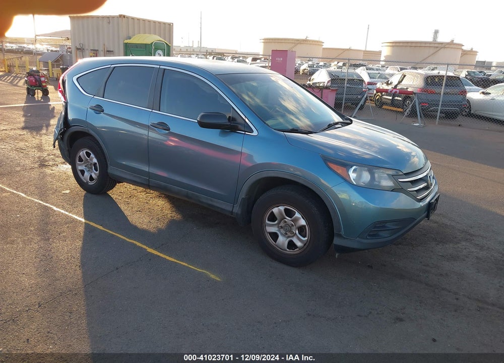 2013 HONDA CR-V LX VIN: 5J6RM3H37DL025990