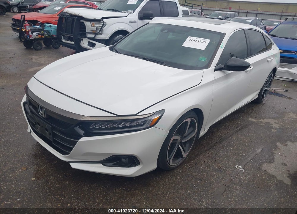 2021 HONDA ACCORD VIN: 1HGCV2F38MA004021