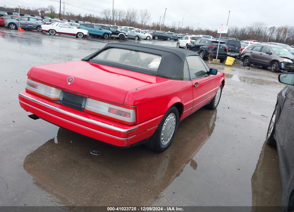 1992 CADILLAC ALLANTE VIN: 1G6VS3389NU126346